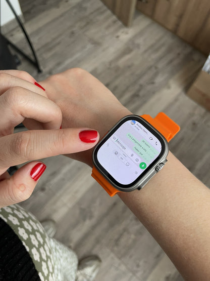 RELOJ SMARTWATCH ULTRA + 1 CORREA ADICIONAL GRATIS