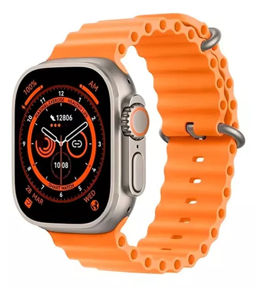 RELOJ SMARTWATCH ULTRA + 1 CORREA ADICIONAL GRATIS